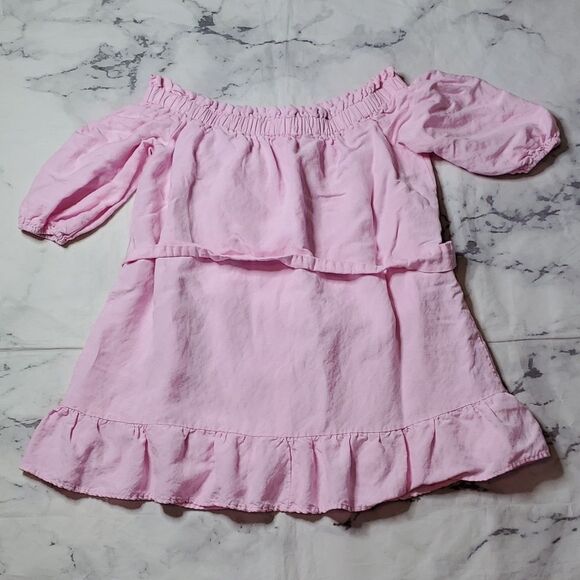 Caitlin Covington x Pink Lily Pink Off the Shoulder Dress - Picture 6 of 6